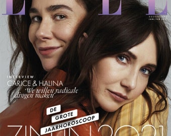 Elle Magazine Netherlands 2021-01+02 Carice Van Houten