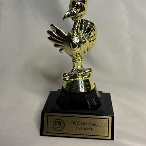 Funny Turkey Trophy