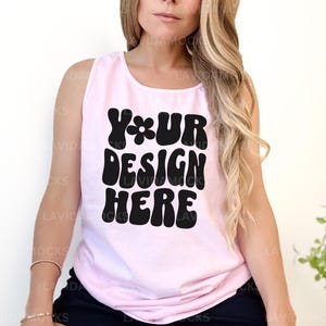 Comfort Colors 9630 Mockup Blossom 9360 Comfort Colors Mockup BlossomComfort Colors Tank Top Mockup Trendy Comfort Colors Mockup CC9360 Mock