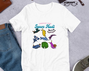 Funny Nudibranch Scuba diving shirt, ocean themed apparel