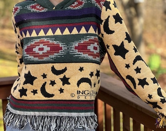 Sudadera con capucha y tapiz Southwest Sun Moon and Stars