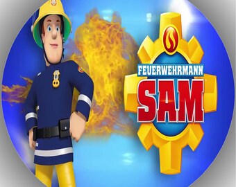 Premium Tortenaufleger Feuerwehrmann Sam Y1