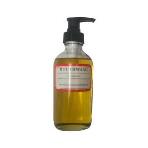 Small Batch Mouthwash Oil