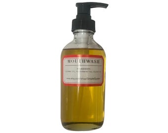 Small Batch Mouthwash Oil