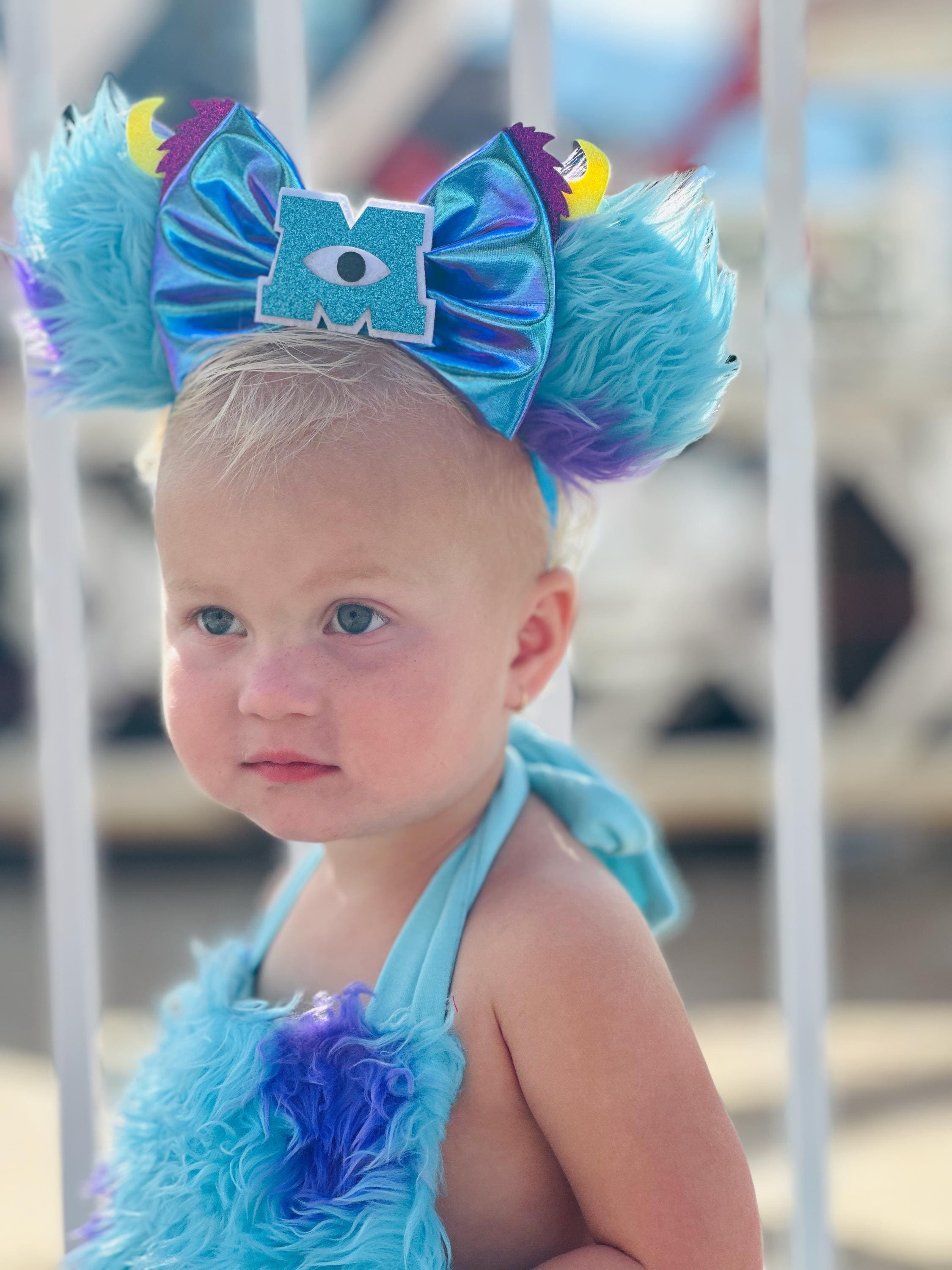 Monsters Inc Sulley Costume, Disneyland Baby Outfit, Pixar Sulley Baby  Costume, Baby Sulley Costume,, Sulley Dress Up, Disney Baby, - Etsy