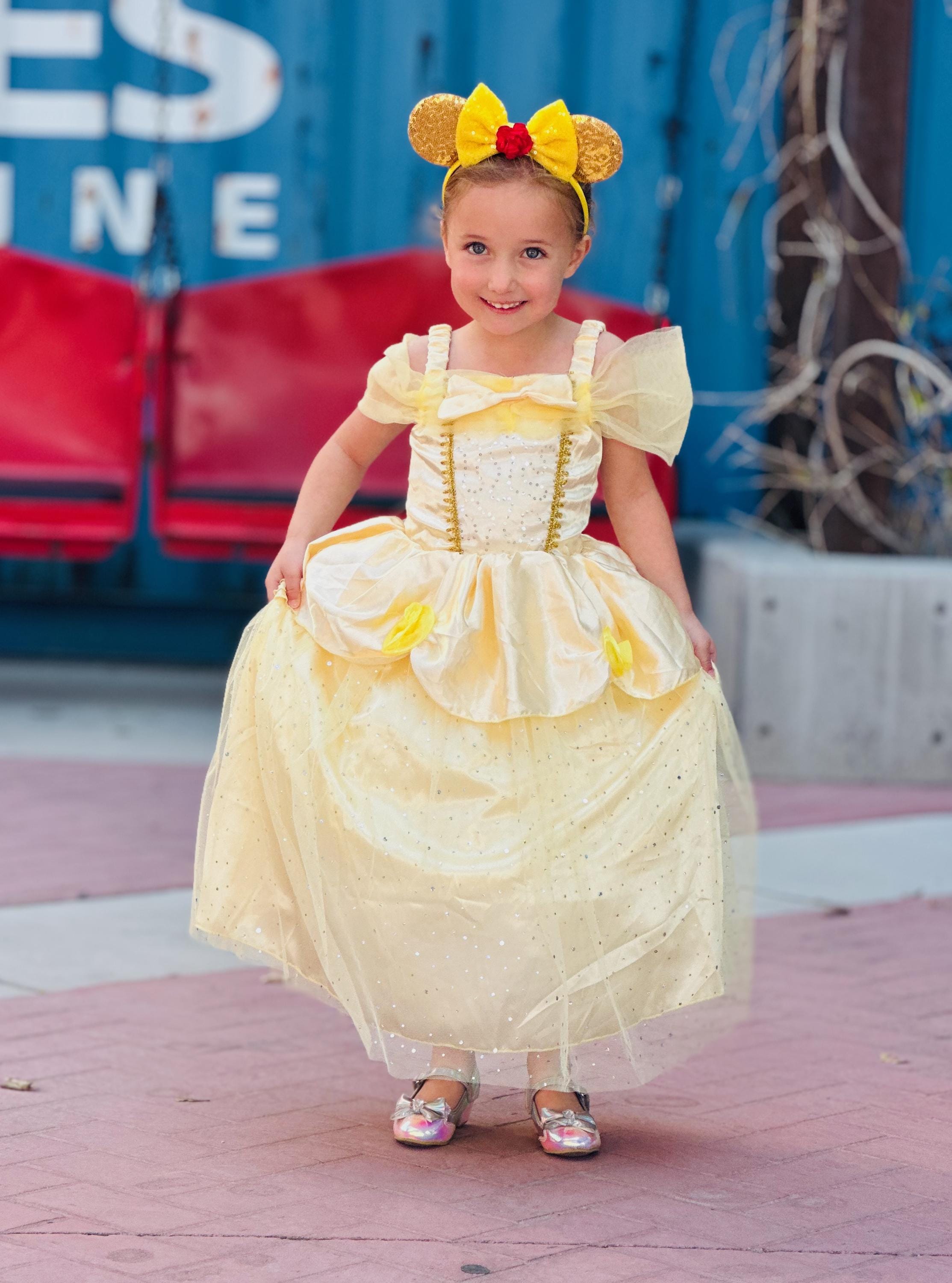 Easy 5t Belle Costume Belle Costume Child
