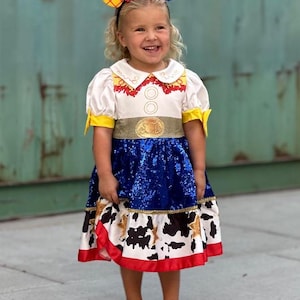 Jessie Costume, Disney Costume, Toy Story Costume, Disneyland Outfit, Pixar Jessie Dress, Toy Story Jessie Dress, Toy Story Dress Up,
