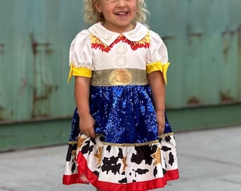 Jessie Kostüm, Disney Kostüm, Toy Story Kostüm, Disneyland Outfit, Pixar Jessie Kleid, Toy Story Jessie Kleid, Toy Story Dress Up,