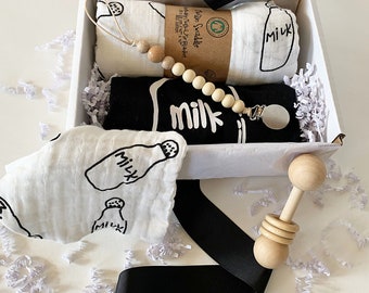 Baby Gift Box, Baby Shower Gift, Newborn Baby Gift, Unisex Baby Gift, Baby box set, Gender neutral baby gift, Baby gift box set,