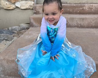 Elsa Costume, Toddler Elsa Dress, Frozen Elsa Costume, Disneyland toddler outfit, Princess Elsa Dress, Queen Elsa Costume, Elsa Dress