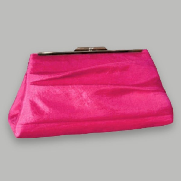 Hot Pink Clutch Etsy