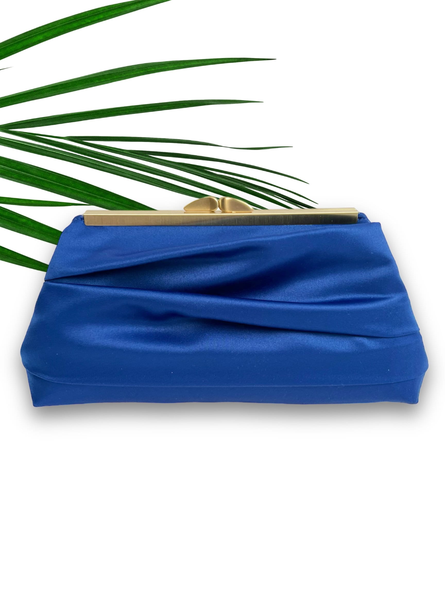 Sac Satin Rouge Bordeaux Chic Pour Mariage - Petit Modèle Femme