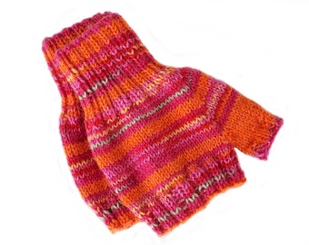 Toddler Fingerless Hand Warmers, 24 Months