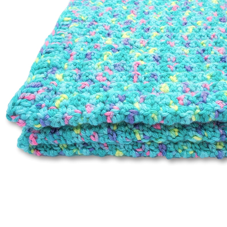 Hand Crocheted Blanket for Baby, Doll, or Pet image 4