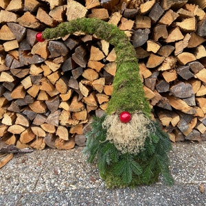 Moss gnomes/fir gnomes/Christmas outdoor decoration image 2