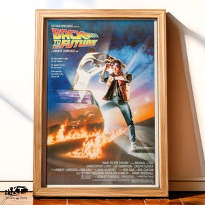 Zurück in die Zukunft Poster | Film Poster | Film Prints Für Kino Räume | Wandkunst | Wohnkultur | A0 A1 A2 A3 A4 A5
