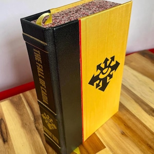 The Fall of Cadia by Robert Rath - Leatherbound Hardcover - New Book Rebind - Black leather edition