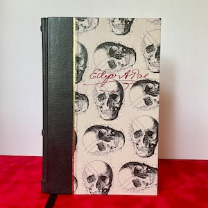 Greatest Works of Edgar Allan Poe - Leather Bound - Handmade - Deluxe Hardcover Edition - New Book Rebind