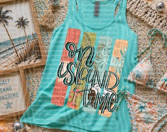 On Island Time | Summer - Vacation Graphic (Digital Download)