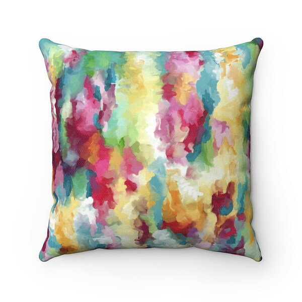 Watercolor Pillow - Etsy