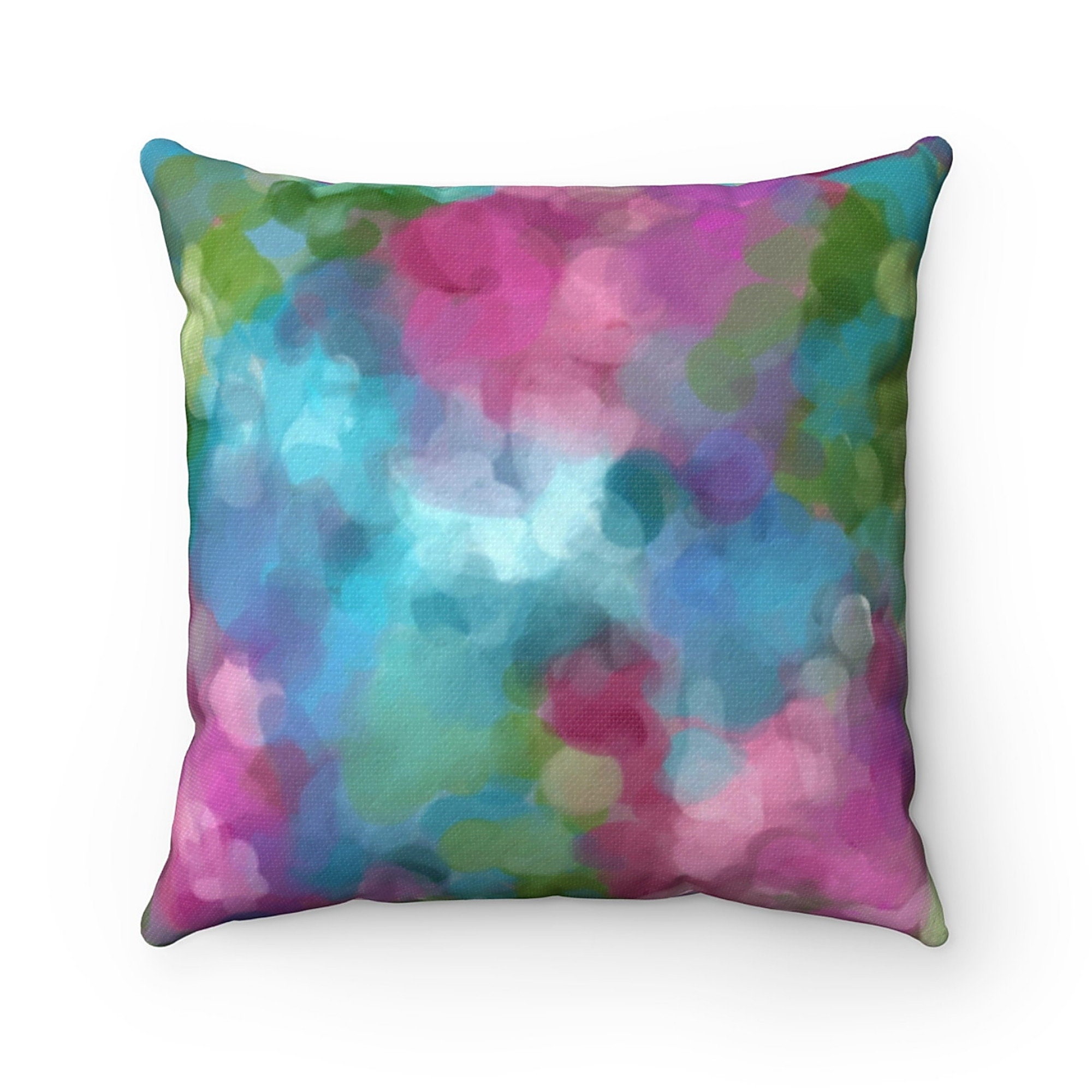 Abstract watercolor throw pillow 14x14 16x16 18x18 or 20x20 Etsy