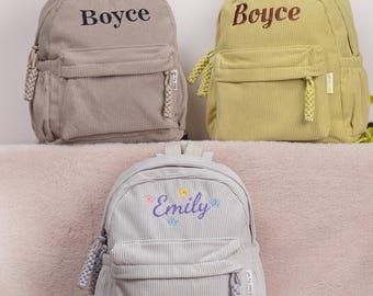 Personalized Toddler Backpack Custom Kids Backpack Birthday Gift Bookbag for School Little Girls Dance Bag Gift Daycare Book Bag Diaper Bags