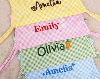 Custom Embroidered Basket Liner Only for Easter Decor Personalized Easter Basket Liner for Baby First Easter