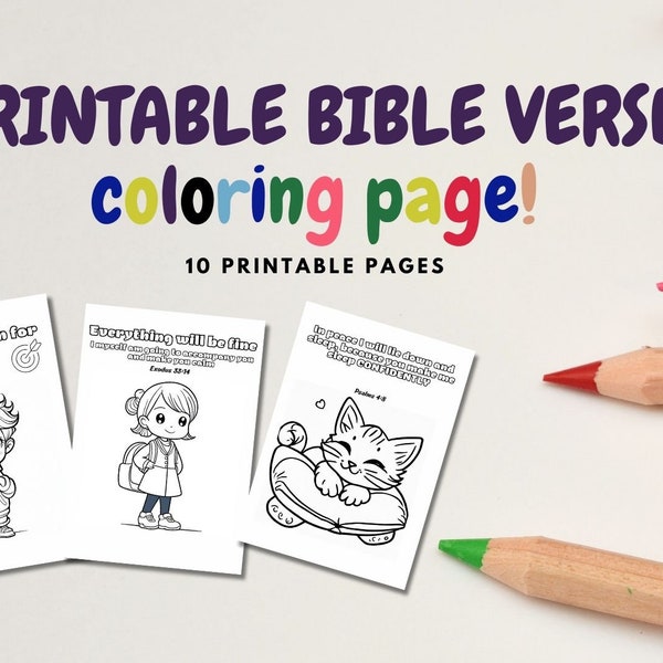 Bible verse coloring pages, Sunday school activities for kids, worksheets, Bible promises for kids.