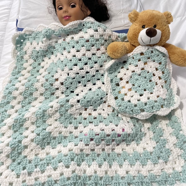 Crochet Doll Blanket Etsy
