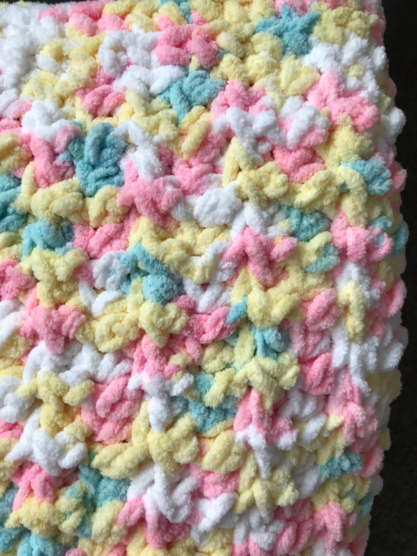 Bernat Baby Blanket Yarn Pitter Patter/ Handmade Crochet Baby Etsy