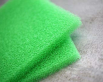 Polymer clay texture sponges. Set of Two. Medium-Texture sponges. Polymer clay texturing sponge. 5 x 6 inches sponges.