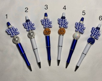 Kentucky Basketball Beaded Pens