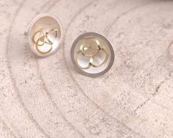 Dome & Loop Earrings