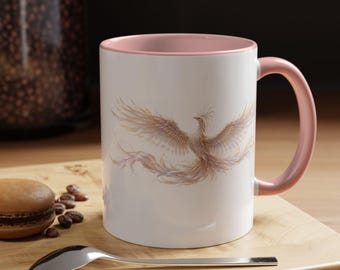 Ethereal Phoenix Mug | Coffee Mug 11oz 15oz