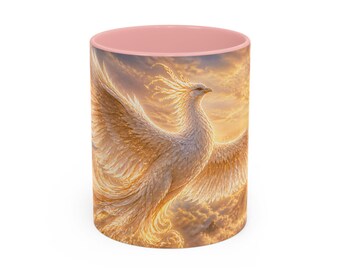 Golden Phoenix Mug | Coffee Mug 11oz 15oz