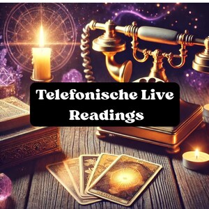 Telephone Tarot Consultation (fully booked until 2026) – 1 appointment available NOW! | 15 or 30-minute live reading