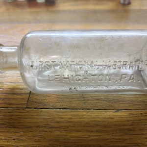 VINTAGE BOTTLES for crafting, decorating, collecting. From 1910's-30's Dr.Whites