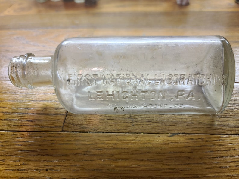 VINTAGE BOTTLES for crafting, decorating, collecting. From 1910's-30's Dr.Whites