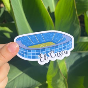 Estadio Cuscatlán Sticker El Cusca El Salvador Sticker Salvadoran Soccer Stadium Decal La Selecta Fan Art El Salvador Futbol Pride