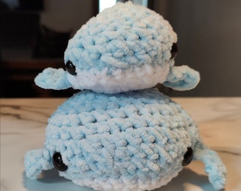 A cute Handmade Crochet Whale