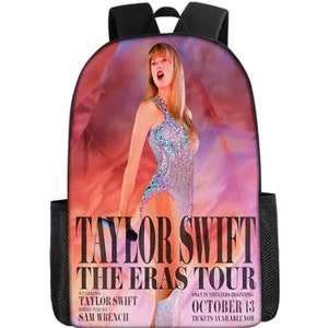 Taylor Swift Children's Backpack Youth Backpack Anime Cartoon Book Bag , Taylor Swiftie Merch Kids