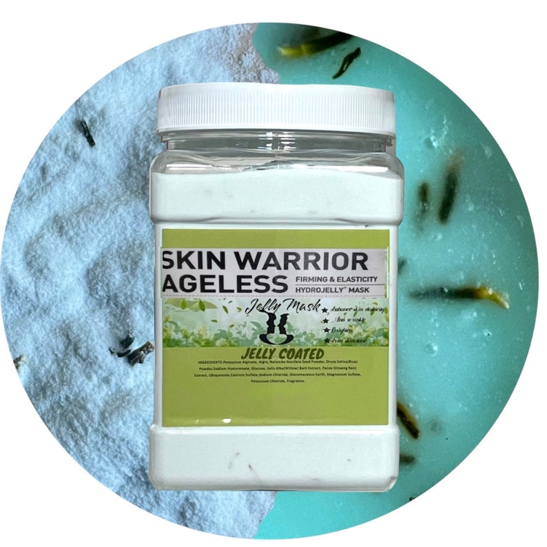 Skin Warrior Ageless Jelly Mask For Facials: Firming Hydrojelly Mask image 1