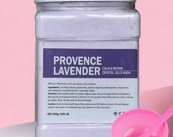 Revitalisez votre peau avec le masque à la gelée de lavande de Provence