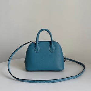 Petit sac fourre-tout en cuir, Sacs à bandoulière en cuir pour femme, Porte-monnaie en cuir classique