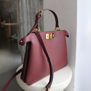 Damen Leder Handtaschen, Damen Leder Umhängetasche, Leder Top Griff Taschen