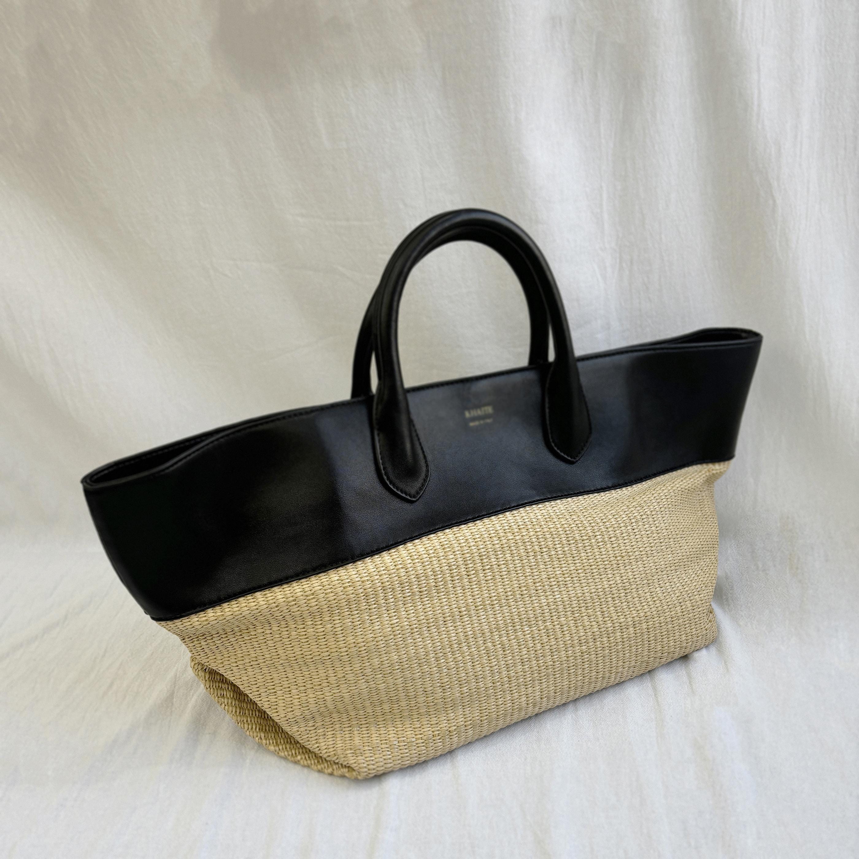 Alltime Woven Raffia Top Handle Bag main image 1