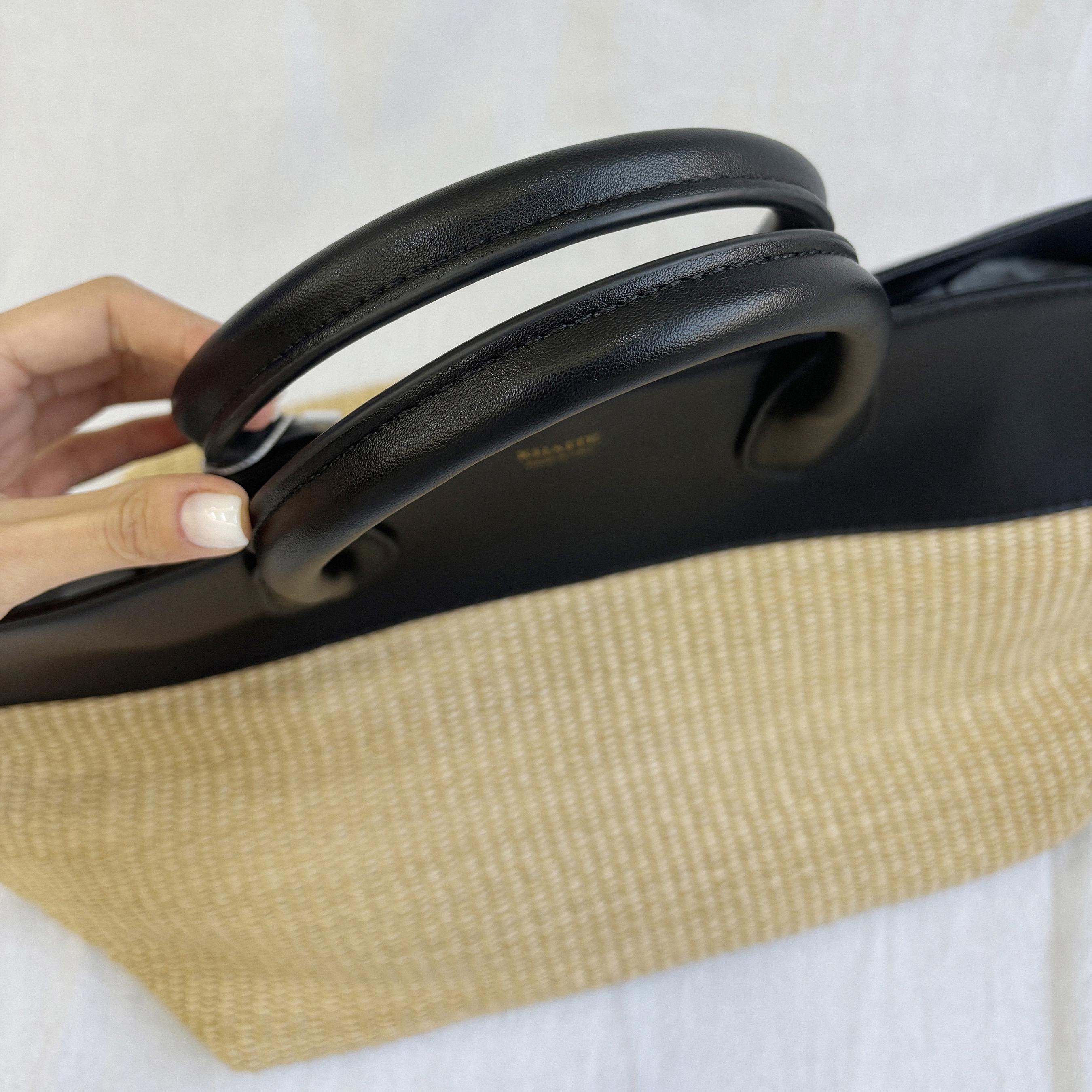 Alltime Woven Raffia Top Handle Bag main image 0