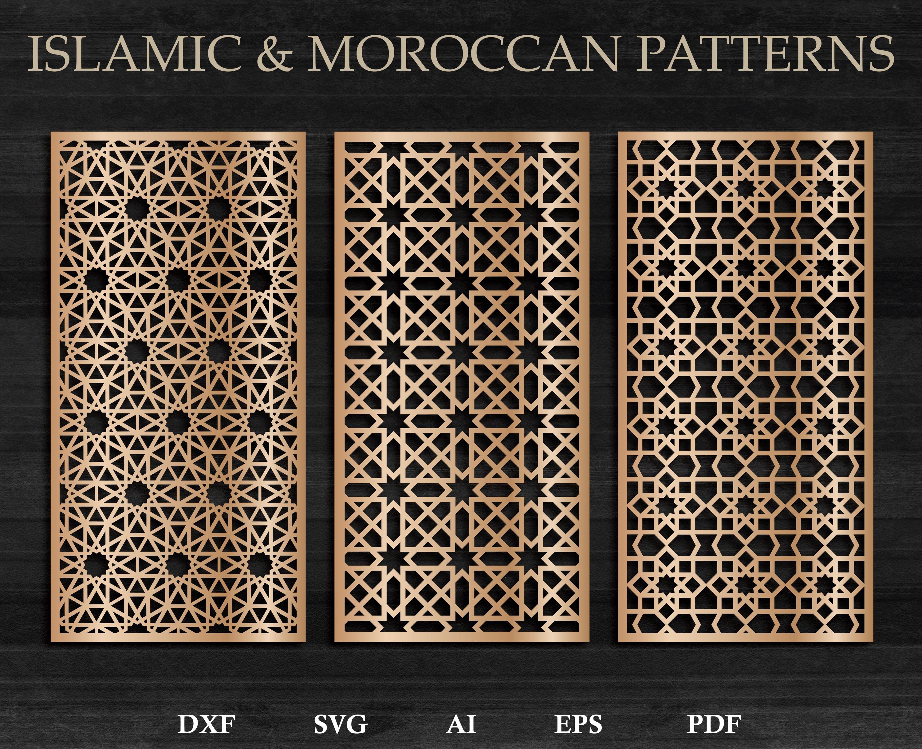 Moroccan-inspired Decorative Wooden Panel | Intricate Arabic