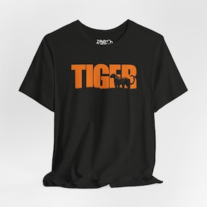TIGER Adult Unisex Tee Shirt by Zoo Guide™