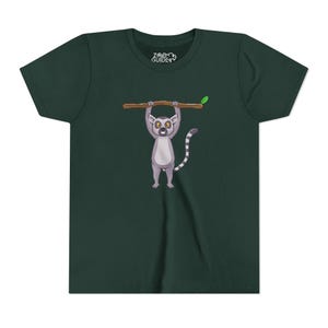 Ringsvansad lemur ungdoms-T-shirt från Zoo Guide™